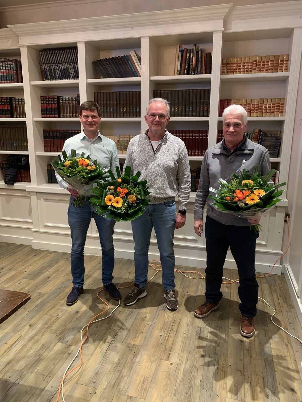 Huldigingen tijdens ALV 12 maart 2025